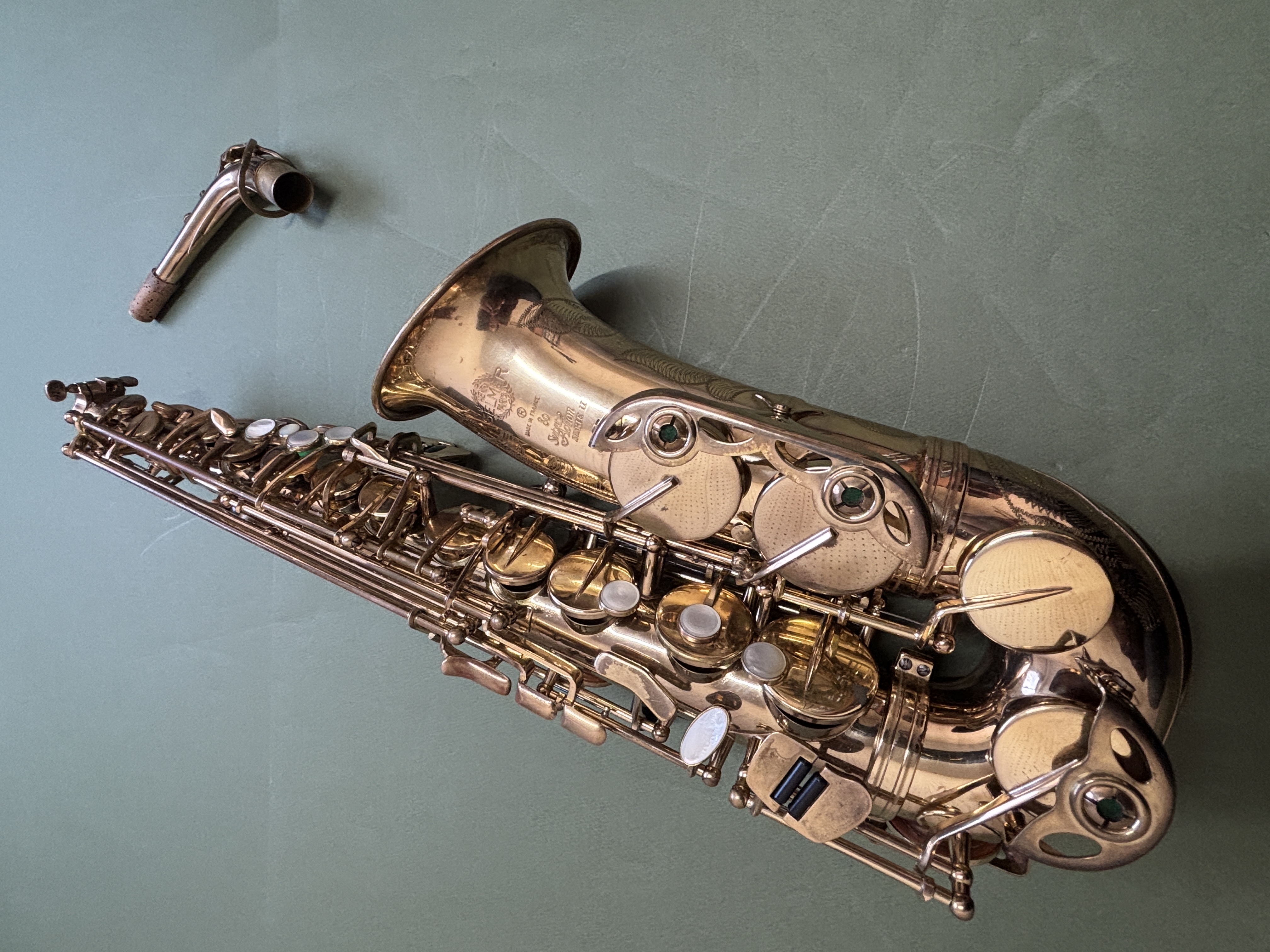 H. SELMER "SA80 Serie Ⅱ" Alto Sax SN 494XXX