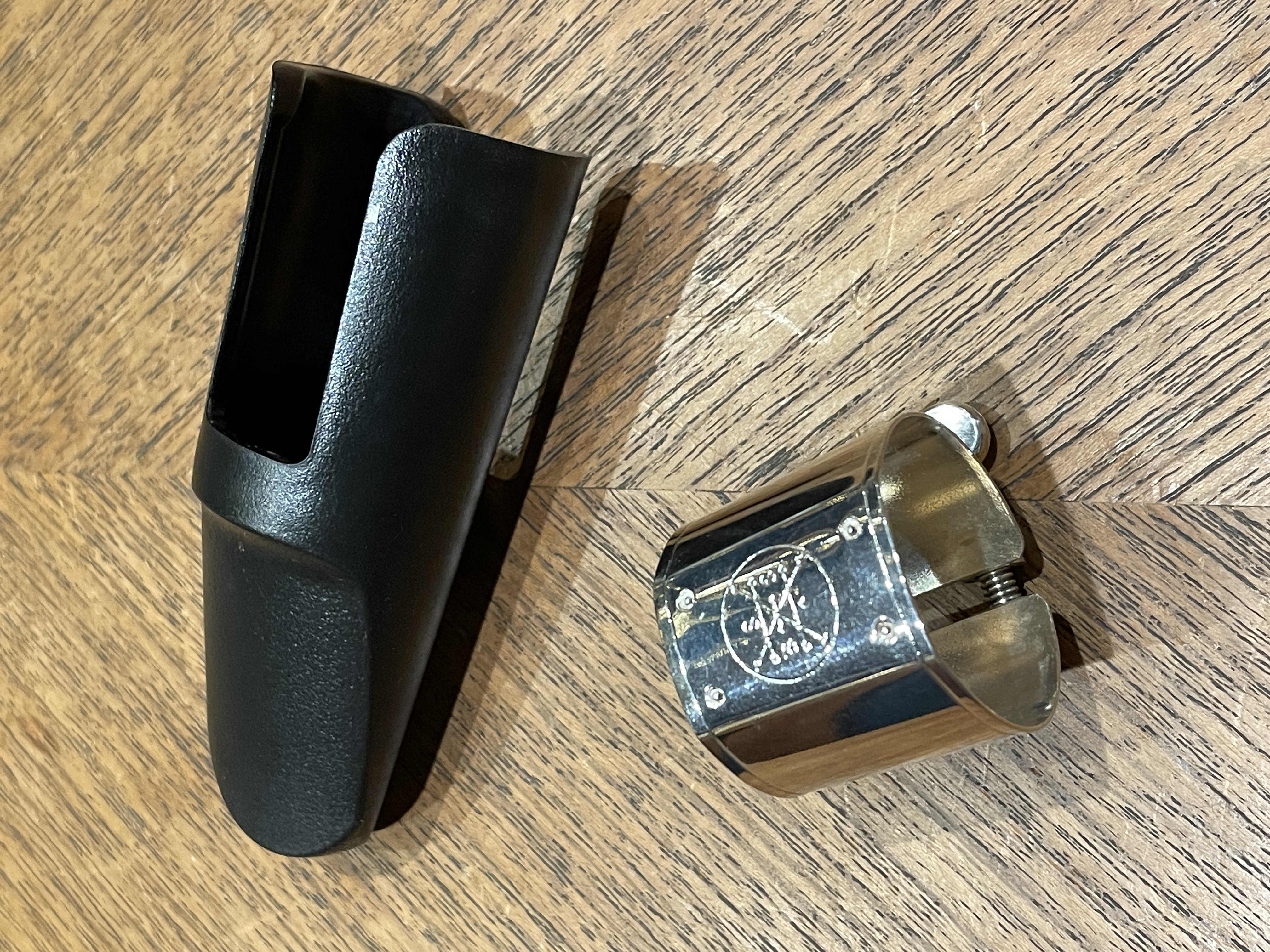 Boston Sax Shop Superlative Tenor Silver Plated Ligatures