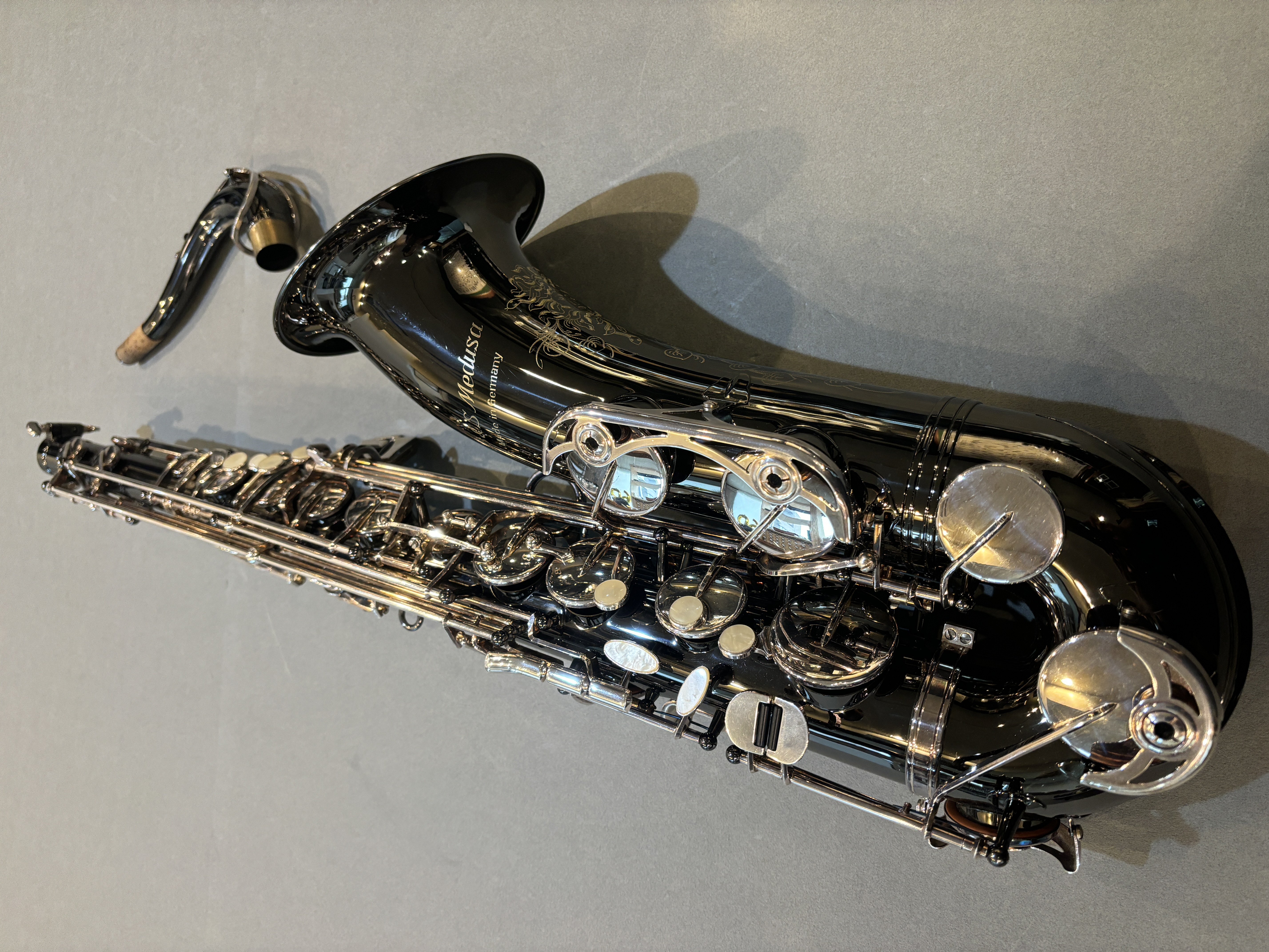 B&S Medusa Black nickel Tenor sax